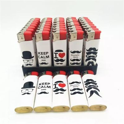 Pedido personalizado encendedores de gas de cigarrillos eléctricos con diseño de cráneo y personalización