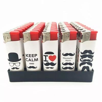 Pedido personalizado encendedores de gas de cigarrillos eléctricos con diseño de cráneo y personalización
