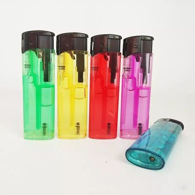 Encendiente de gas piezo personalizado para plástico de un solo uso, modelo de encendedor eléctrico NO. DY-007