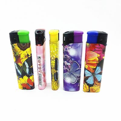 Portátil de plástico de colores desechable y recargable encendedor de antorchas para dispositivos electrónicos
