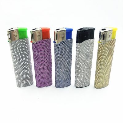 Portátil de plástico de colores desechable y recargable encendedor de antorchas para dispositivos electrónicos