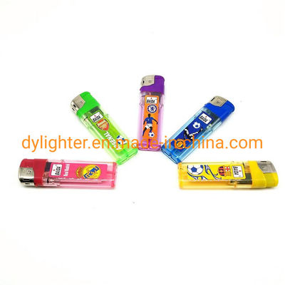Incendiador de llama a medida encendedor eléctrico cigarrillo desechable gas Baida Reloj Briquet