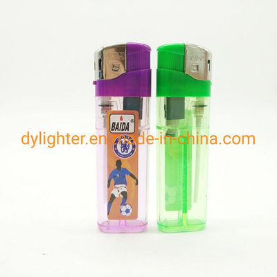 Dy-588 Transparente Cuerpo de cinco colores con pegatina Baida Gas de cocina más ligero y duradero
