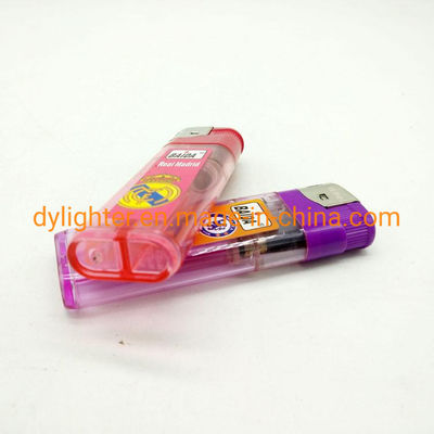 Dy-588 Transparente Cuerpo de cinco colores con pegatina Baida Gas de cocina más ligero y duradero