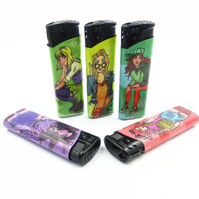 Encendedor de gas eléctrico de moda clásica EUR 81,1*24,5*11,5 mm DY-026 Encendedor Huan Dongyi