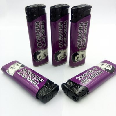 Enciendador de cigarrillos de gas Dy-026 con certificación EUR estándar ISO9994 81.1*24.5*11.5mm