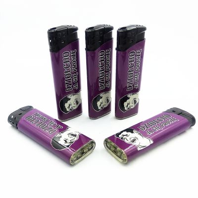 Enciendador de cigarrillos de gas Dy-026 con certificación EUR estándar ISO9994 81.1*24.5*11.5mm