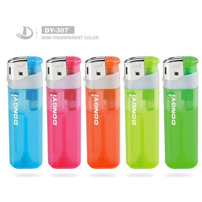 Personalización de un encendedor de gas eléctrico duradero competitivo de Dongyi modelo NO. DY-307