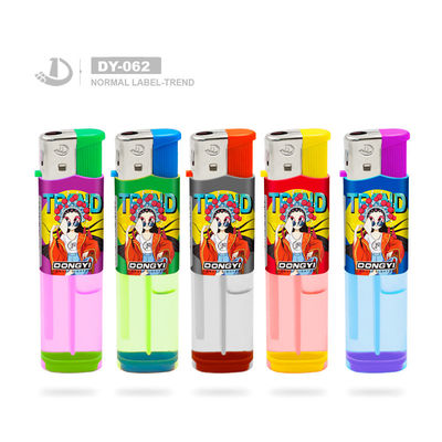 Cigarretero de pipa recargable para fumar con embalaje 50pcs/caja y cinco colores