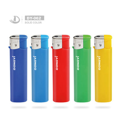 Enciendador electrónico de gas de una sola vez con turboflama para fumadores 8.1*2.03*1.16CM, modelo NO. DY-062