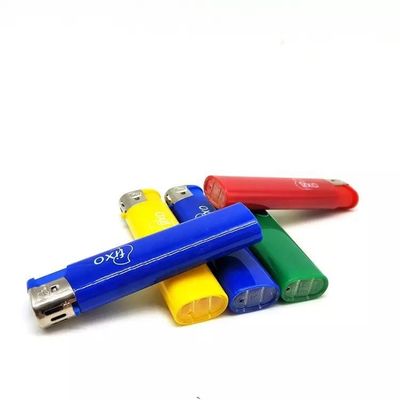 Linterna electrónica de gas personalizada de 80*23.7*11.18mm con pedernal y gas recargable