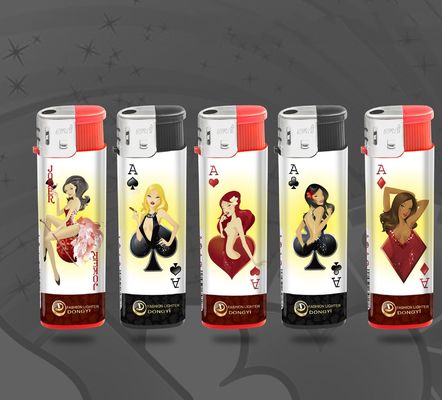 Lámpara de gas de logotipo personalizado para la cocina de velas Spirit Isqueiro Manufactures