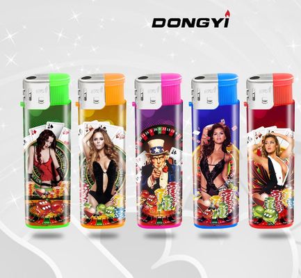 Lámpara de gas de logotipo personalizado para la cocina de velas Spirit Isqueiro Manufactures