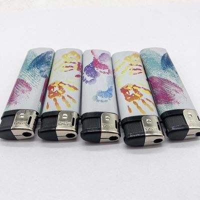 Dongyi patrón personalizado de la antorcha de butano del cigarrillo Muestras de encendedor eléctrico US 0.01/piece