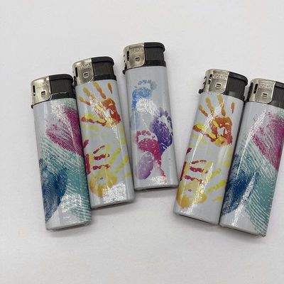 Dongyi patrón personalizado de la antorcha de butano del cigarrillo Muestras de encendedor eléctrico US 0.01/piece