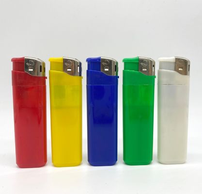82.2*24.9*11.8mm encendedor de plástico con llama ajustable y función recargable