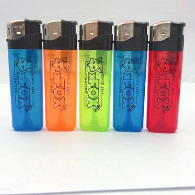 Modelo NO. DY-588 Recargable Cuerpo delgado cocina encendedor de gas de butano con diseño eléctrico