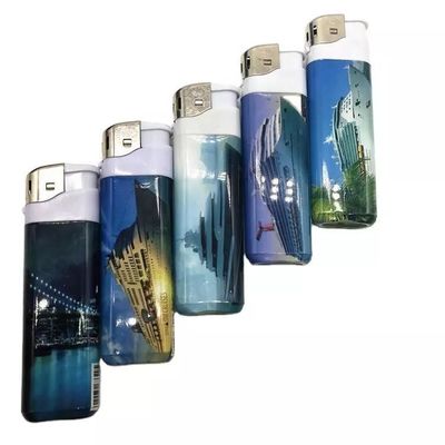 82.2*24.9*11.8mm encendedor electrónico encendedor de gas recargable para accesorios de fumar