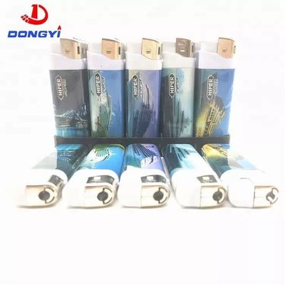 82.2*24.9*11.8mm encendedor electrónico encendedor de gas recargable para accesorios de fumar