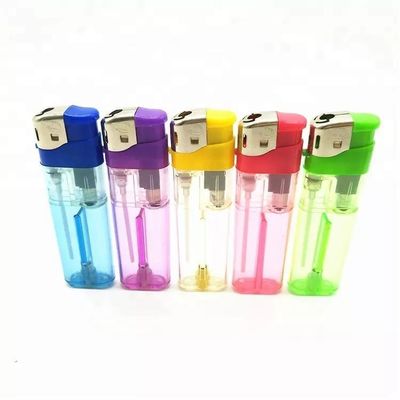 Encendiente desechable de plástico con logotipo personalizado Encendiente de impresión Tamaño 82.2*24.9*11.8mm
