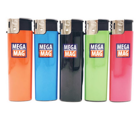 Diseño personalizado de logotipo popular encendedor de humo Dongyi más barato encendedor eléctrico recargable