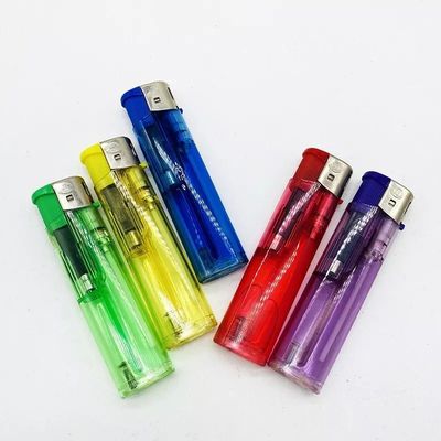 Fuego de gas desechable Fumar cigarrillo encendedor recargable Cakmak para logotipo personalizado