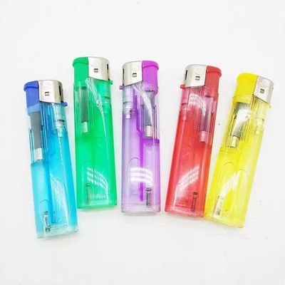 Fuego de gas desechable Fumar cigarrillo encendedor recargable Cakmak para logotipo personalizado