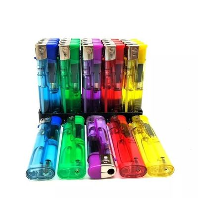 Fuego de gas desechable Fumar cigarrillo encendedor recargable Cakmak para logotipo personalizado
