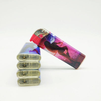Dy-1702 encendedor de cigarrillos de plástico con diseño personalizado y tamaño de 8.1 * 2.48 * 0.9CM
