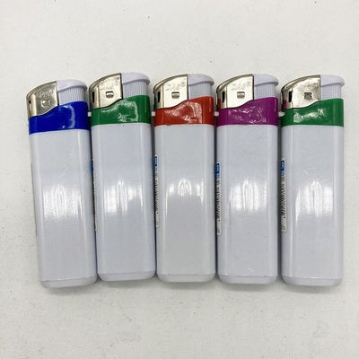 Dy-588 Disposable Electric Sollid Color Lighter Solicitud personalizada para cigarrillos