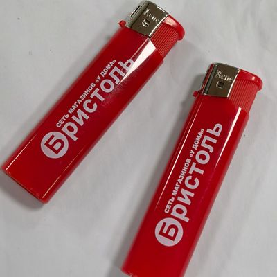 Linterna electrónica de plástico de color caucho negro para diseño delgado