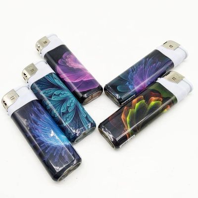 82.2*24.9*11.8mm encendedor personalizable con logotipo de impresión desechable diseño recargable
