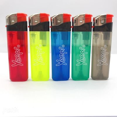 82.2*24.9*11.8mm encendedor personalizable con logotipo de impresión desechable diseño recargable