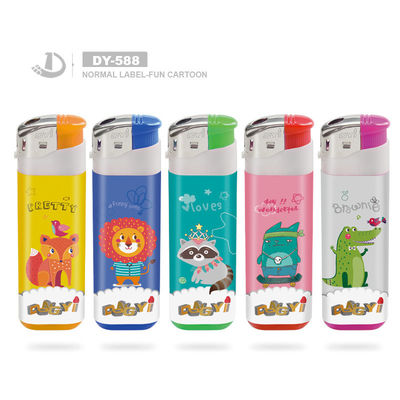 82.2*24.9*11.8mm encendedor personalizable con logotipo de impresión desechable diseño recargable