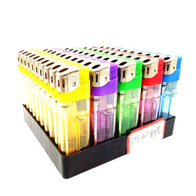 DY-307 Dongyi encendedor de plástico básico para publicidad exposición de marketing en cinco colores