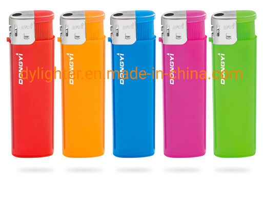 Encendiador electrónico desechable de cinco colores recargable