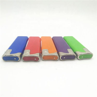 Novedad Electrónico Flip Piezo Lighter de plástico 8.01*2.43*0.96CM Muestras US 0.01/piece