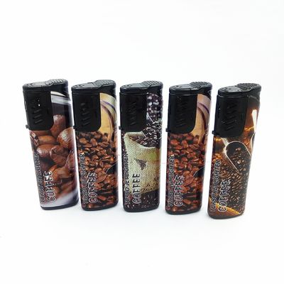ISO99994 Dy-F001 encendedor de gas a prueba de viento personalizado con personalización 8.11 * 2.49 * 1.32 CM