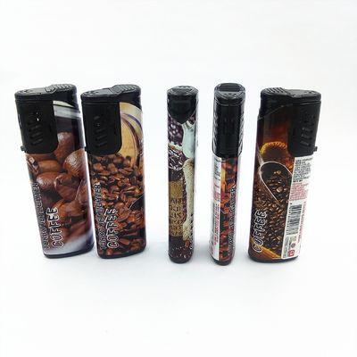 ISO99994 Dy-F001 encendedor de gas a prueba de viento personalizado con personalización 8.11 * 2.49 * 1.32 CM