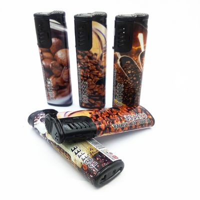 ISO99994 Dy-F001 encendedor de gas a prueba de viento personalizado con personalización 8.11 * 2.49 * 1.32 CM