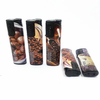 ISO99994 Dy-F001 encendedor de gas a prueba de viento personalizado con personalización 8.11 * 2.49 * 1.32 CM