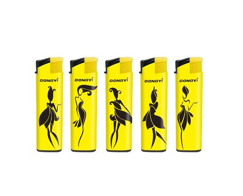 DY-F013 Modelo de linterna Flame Dancer Adesivo Windproof Lighter Personalización y promoción