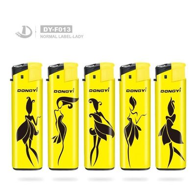 Dy-F013 Dongyi encendedores electrónicos con diseño especial recargable 8.1*2.3*1.04CM