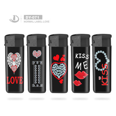 Red Lovely Bear Torch Electrónico Recargable encendedor de cigarrillos de gas con personalización