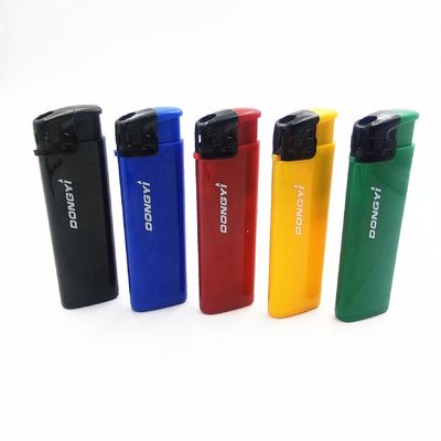 Cigarrillo eléctrico de plástico encendedor niños resistencia Dy-055 con solicitud personalizada