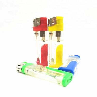 Cinco colores coloridos de plástico LED Cakmak encendedor de cigarrillos electrónicos recargables