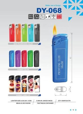 Resistencia a los niños encendedor electrónico recargable con opciones de personalización de pegatinas