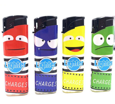 Cigarrillos electrónicos de un solo uso o recargables encendedor de gas estándar de la UE con cinco colores