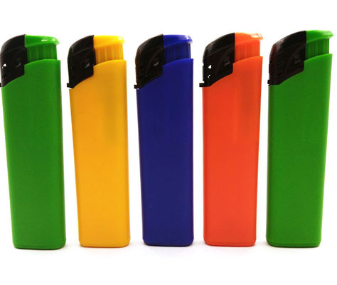 Encendedores electrónicos transparentes desechables personalizados para barbacoas a petición de Walmart
