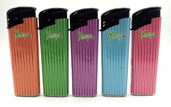 Encendientes desechables de plástico con linterna En13869 Impresión certificada y personalizada